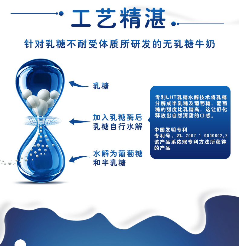 伊利 无乳糖牛奶 舒化奶 220ml*24盒*2件 图4