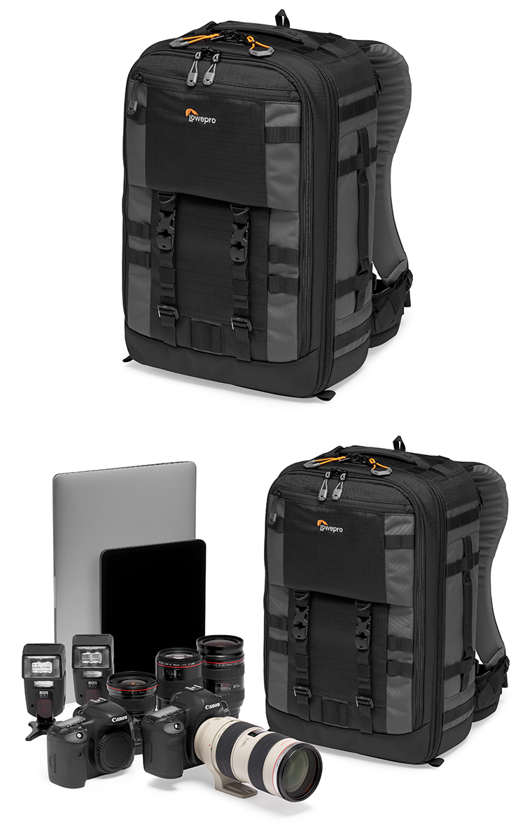 LOWEPRO Leshebao Zhengfu Zhe Pro Trekker BP 350 AW II, Large Capacity Professional Mirrorless Outdoor DSLR Camera Bag, Double Shoulder Photography Backpack, LP37268-GRL 2