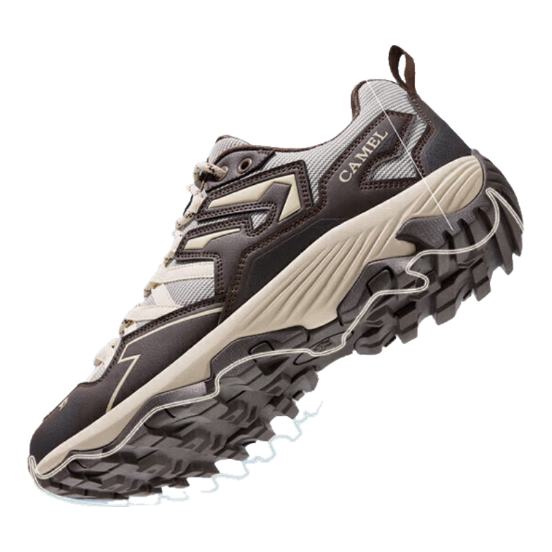 CAMEL Wang Junkai's Same Style, Hiking Shoes with Good Grip And Non-Slip Professional Trekking Shoes, Couple's Outdoor Sports Shoes