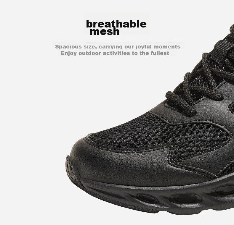 CAMEL Sports Shoes, New Summer Men's Shoes, Breathable Mesh, Non-Slip Shock-Absorbing, Casual Sneakers for Fathers And Elderly 12
