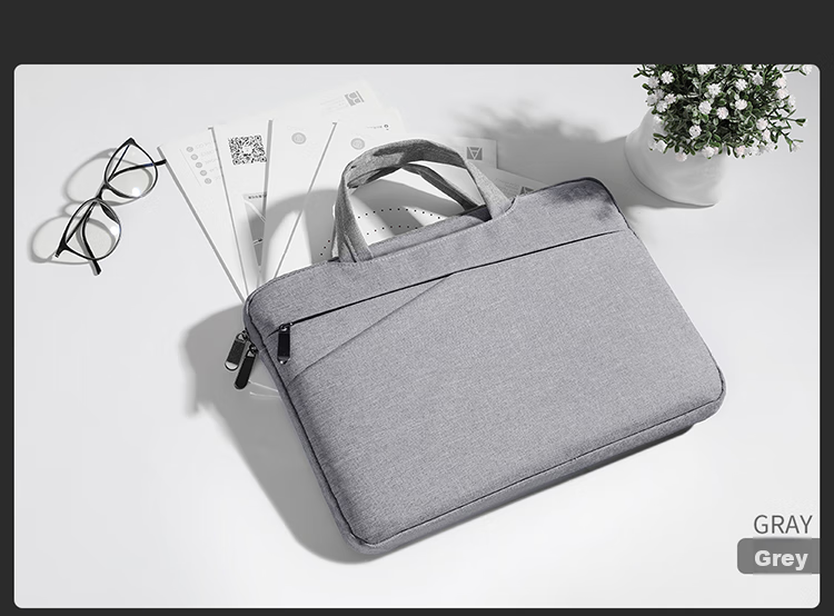 BUBM Laptop Bag for Apple And Lenovo 15.6-Inch Laptops, Women's Handheld Business Sleeve Bag 10