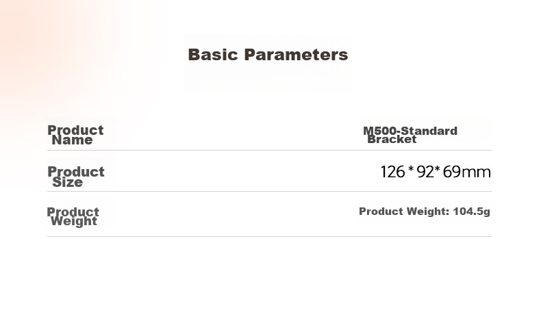 70Mai Smart Dash Cam M500 Standard Bracket in Gray (Without 4G Function) 2