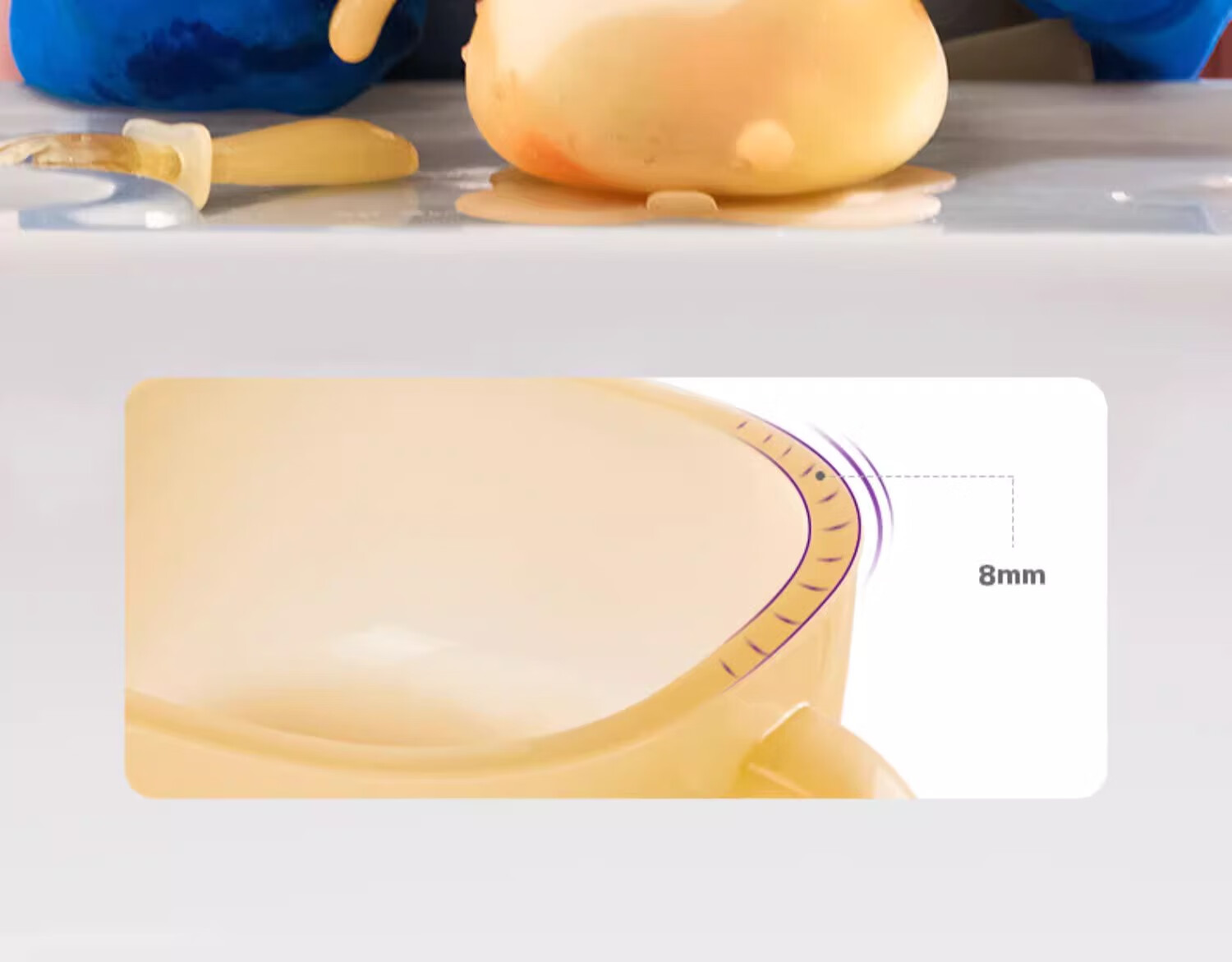 AVENT Philips Baby Feeding Training Bowl, Silicone Tableware for Infants, Suction Cup Luxury Version, Sold by JD 17