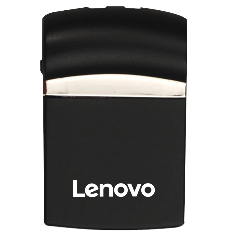 Lenovo 64GB USB3.1 Flash Drive, SX7 Car Office Bid Mini USB Drive, Black Thumb Drive