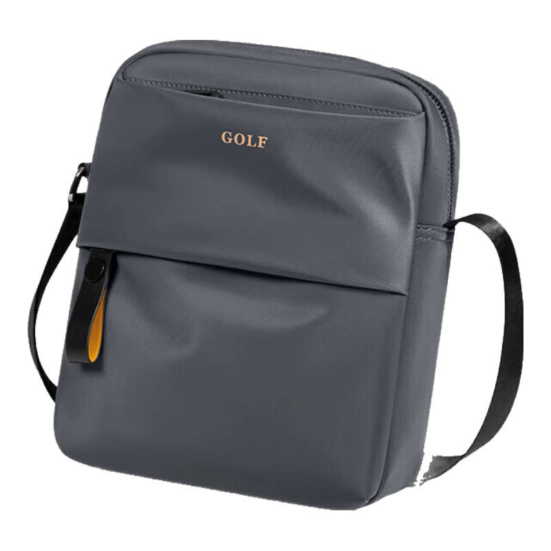 GOLF Shoulder Bag for Men, Casual Crossbody Bag, Oxford Cloth Water-Resistant Lightweight Phone Bag, Student Commuter Handbag