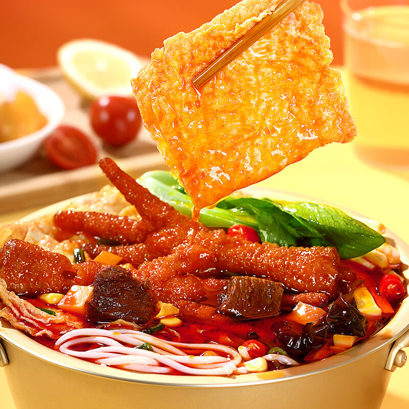 臭宝 爆有料螺蛳粉爆爆浓汤487g*1袋(水煮型)方便速食米粉米线