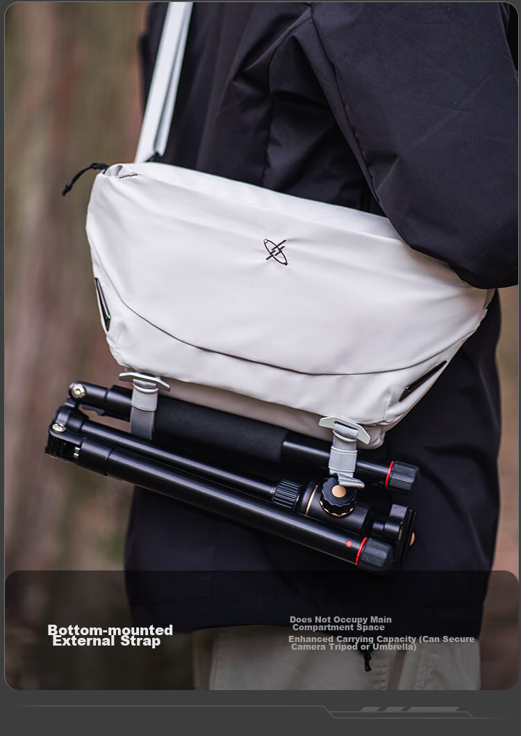 GYXX Polar Star Crossbody Bag for Men And Women, DSLR Mirrorless Camera Bag, Casual Travel Lightweight Shoulder Bag 18