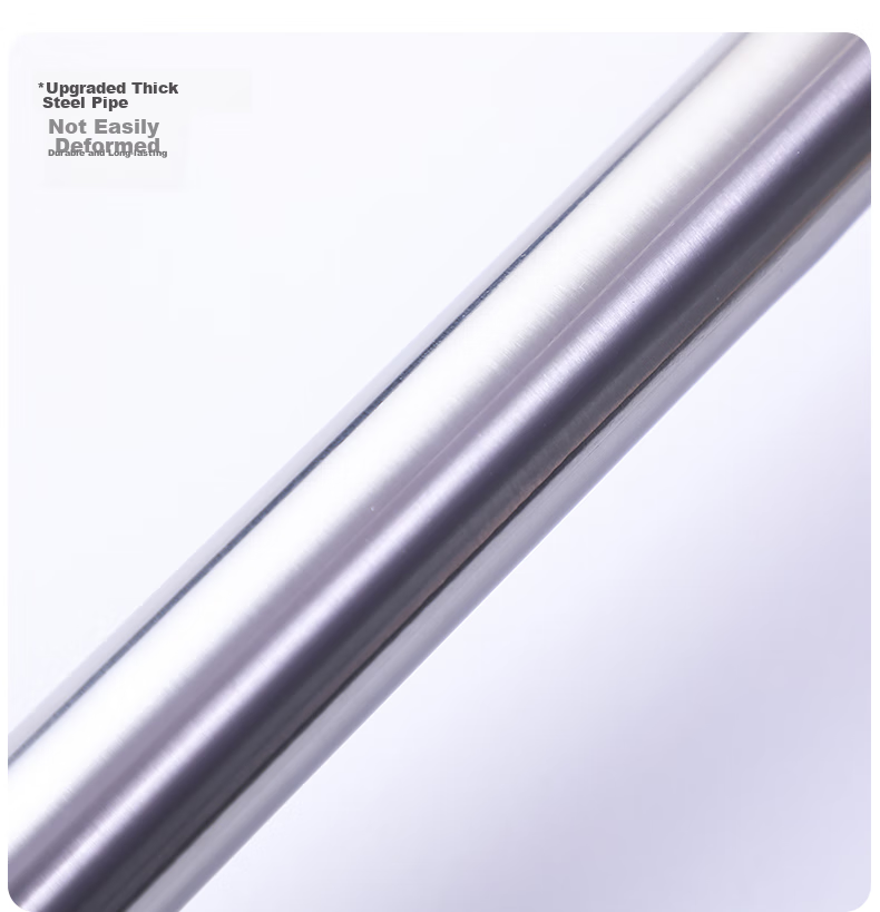 Baoyouni Clothes Drying Rack, Floor-Standing Clothes Hanger, Drying Pole, Clothes Hanger Stand, Single Pole, Indoor Bedroom, Simple Stainless Steel Rack 15