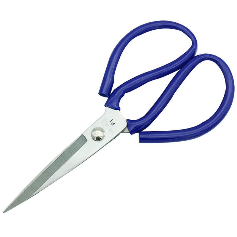 Bingyu Scissors Blue P01 Industrial Tailoring Leather Packing Scissors AB06431 (Min Order 2)