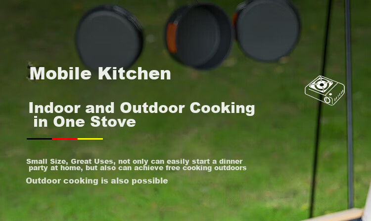 OFEIS Portable Stove, Explosion-Proof Outdoor Stove, Magnetic Stove, Camping Stove, Kasha Stove, Wilderness Gas Stove 12