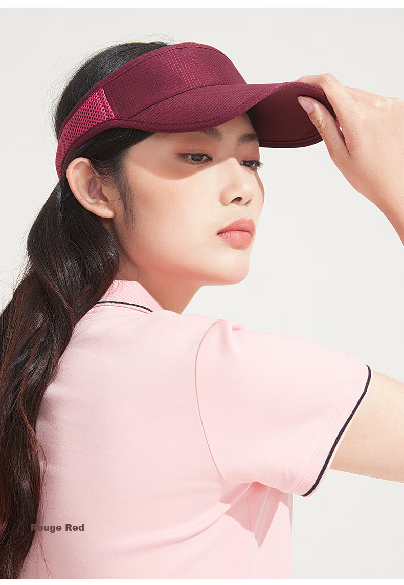 CAMEL Outdoor Sun Protection Hat, Visor Cap for Women, Lightweight Running Sports Hat, Korean Style Versatile Sun Visor Cap, Trendy 16