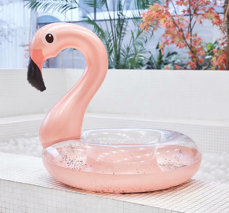 ASORAIN Extra Thick Colorful Swimming Ring with Handles, Armpit Float Life Buoy Cartoon Design for Children And Adults, Men And Women Water Play Inflatable Ring 11