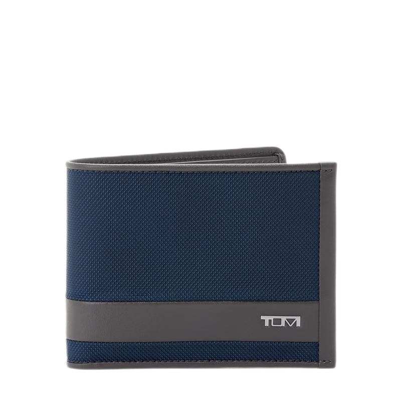 TUMI ALPHA SLG Men's Business Travel High-End Fashion Wallet 01192230NVYGY2, for Travel