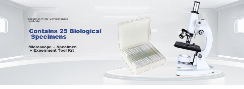 StarMICRO Biological Microscope Accessories, Specimen Slices, Experimental Kit for Insects, Animals, Plants, Human Tissues And Cells, 48 Pieces 1