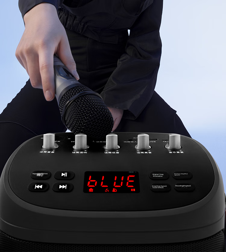 EDIFIER PK305 Portable Outdoor Mobile Speaker with Microphone, Karaoke-Specific Bluetooth Speaker for Camping And Outdoor Activities 5