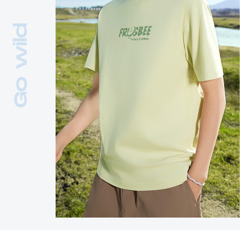 361° T-Shirt Short Sleeve Summer Unisex Breathable Loose Fit Printed Crew Neck Sports Casualwear 632623109-5 40