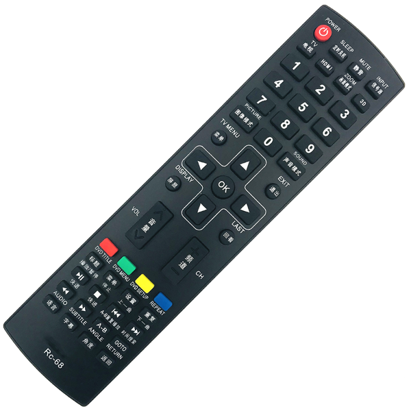 器适用于shinco新科rc-68 rc-58ax数字高清智能网络液晶电视机遥控器