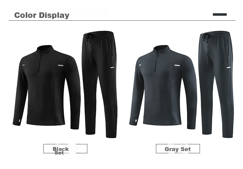BURUITE Sports Outfit for Men, Running Gear, Gym Clothes, Morning Jogging, Badminton Uniform, Cycling Ice Silk, Spring And Autumn Quick-Dry Clothing 11