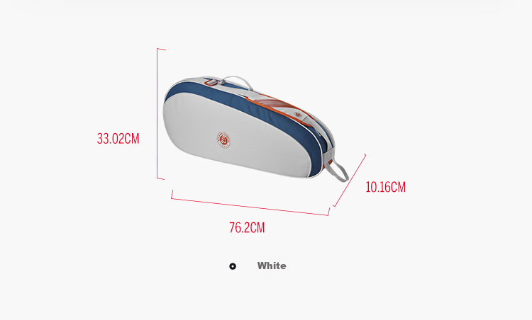 Wilson RF LAWN COLLECTION Large Capacity 6-Pack Tennis Bag WR8055001001 3