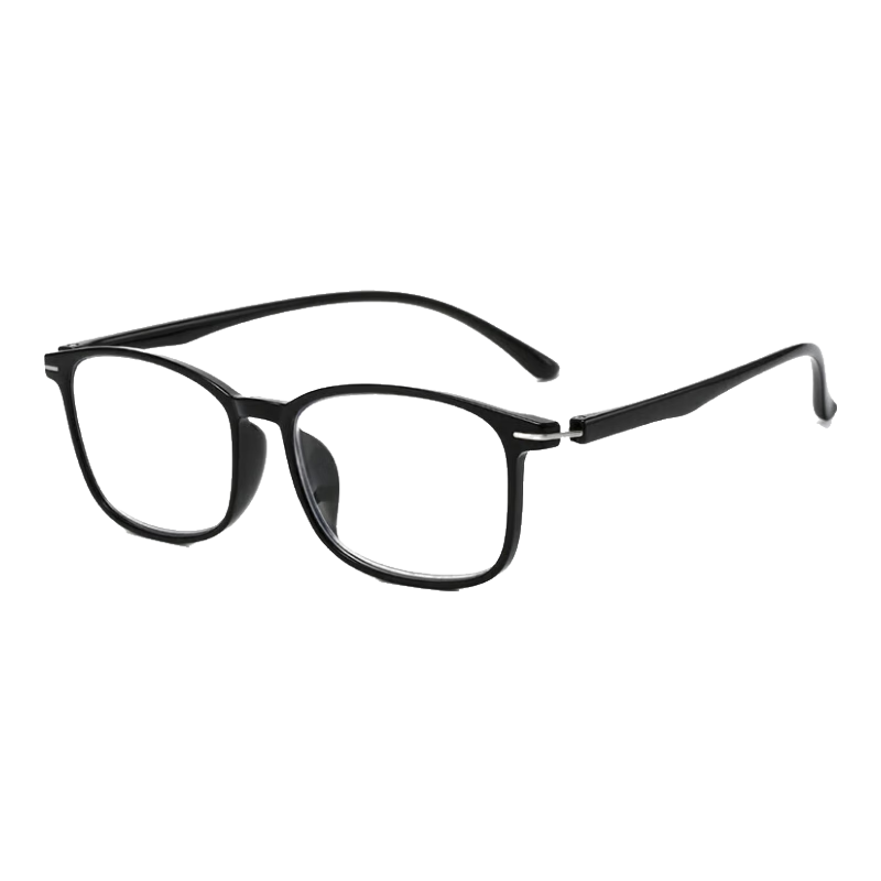 DRATRA Blue Light Blocking Reading Glasses Portable High-Definition Ultra-Light Classic Simple Design for Men and Women with Optional Prescriptions