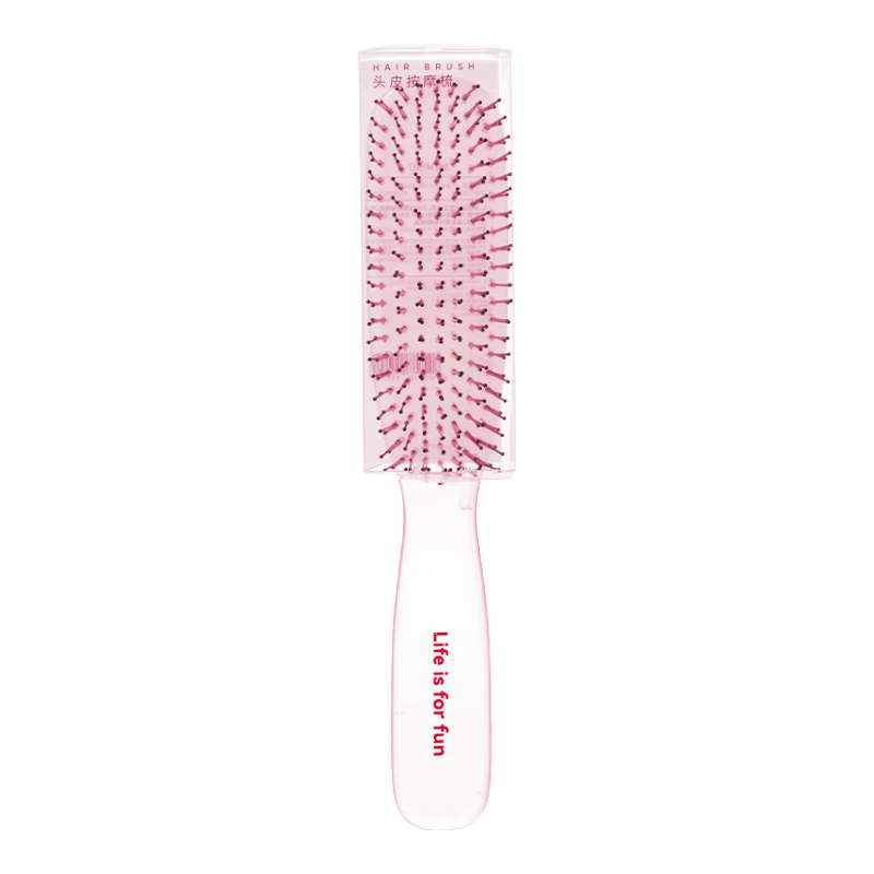 MINISO Comb for Wet And Dry Use, Scalp Health Massage Comb, Hair Styling Comb, Gift, Pink