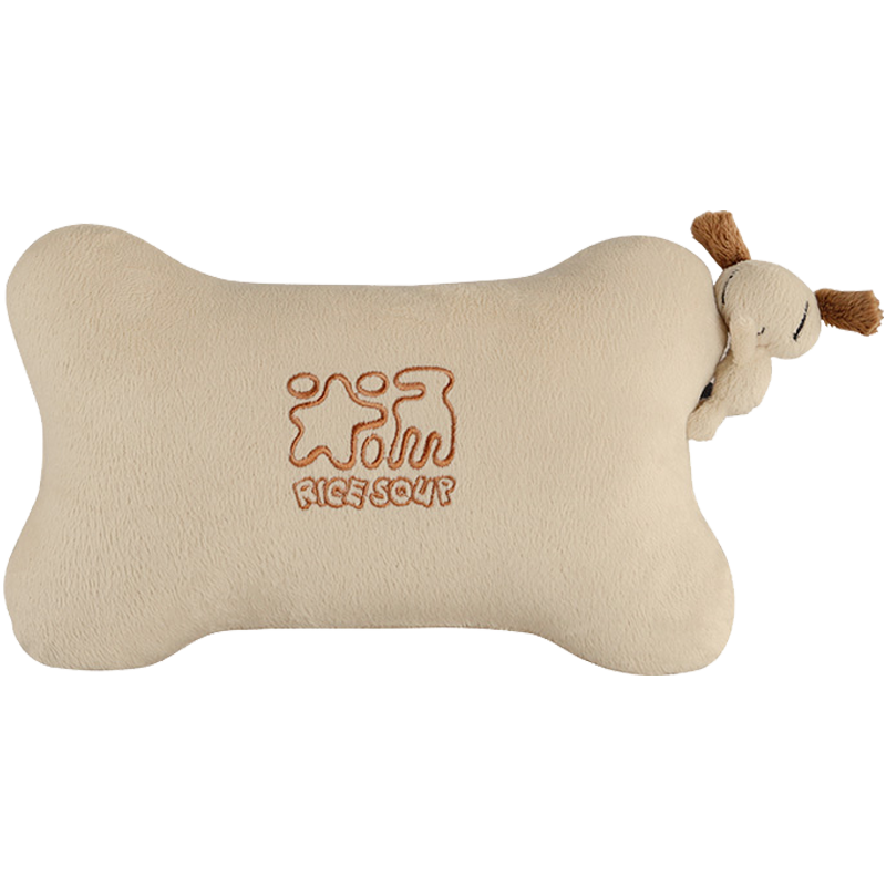 ICAROOM Car Headrest, Neck Pillow, Hollow Cotton Car Cushion, Cartoon Car Bone Pillow, Driver Seat Headrest
