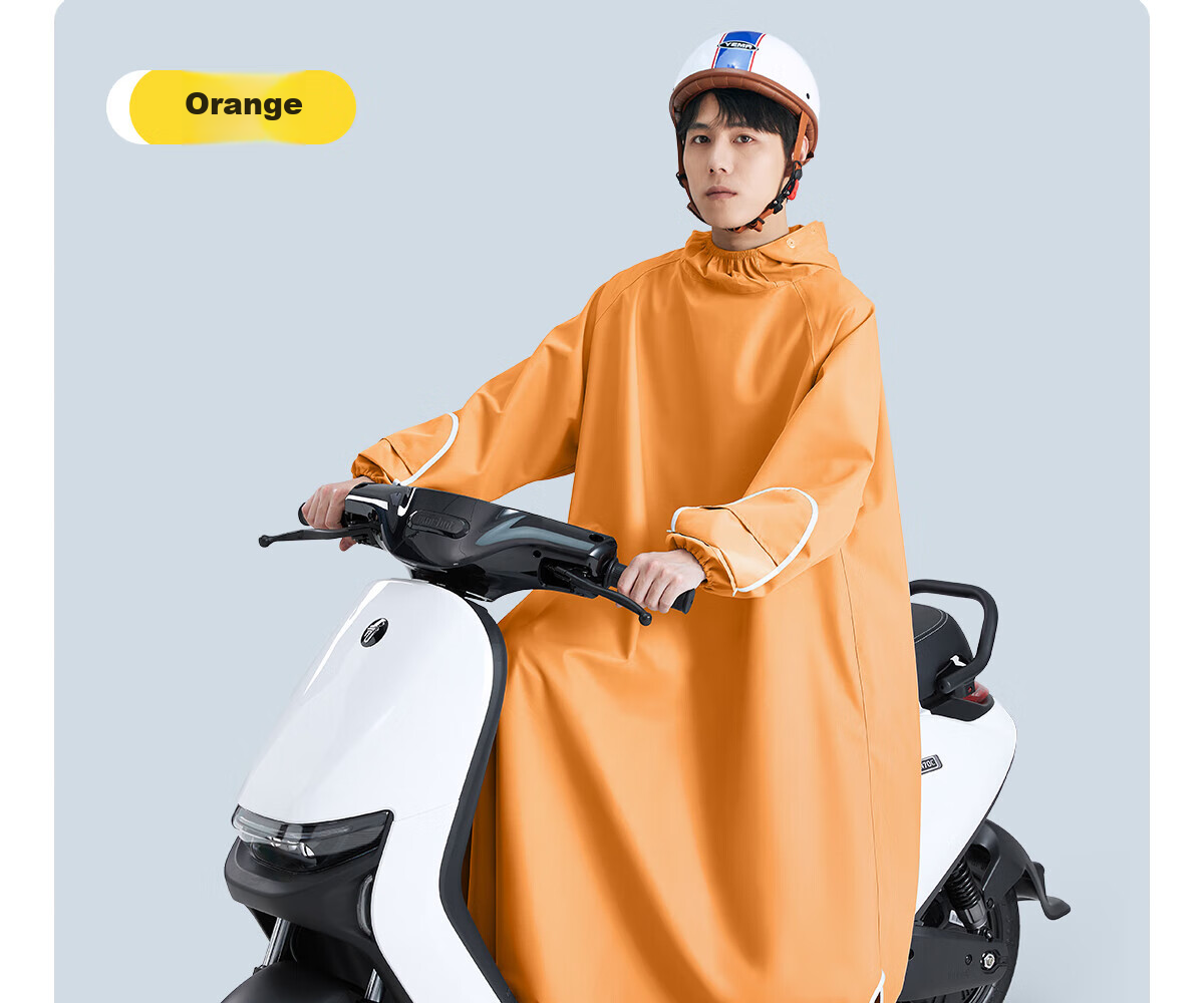 Chegui Mu [Recommended by Procurement] Electric Motorcycle Double-Layer Thickened Split Raincoat Heavy Rain Labor Protection Sanitation Security Raincoat 25