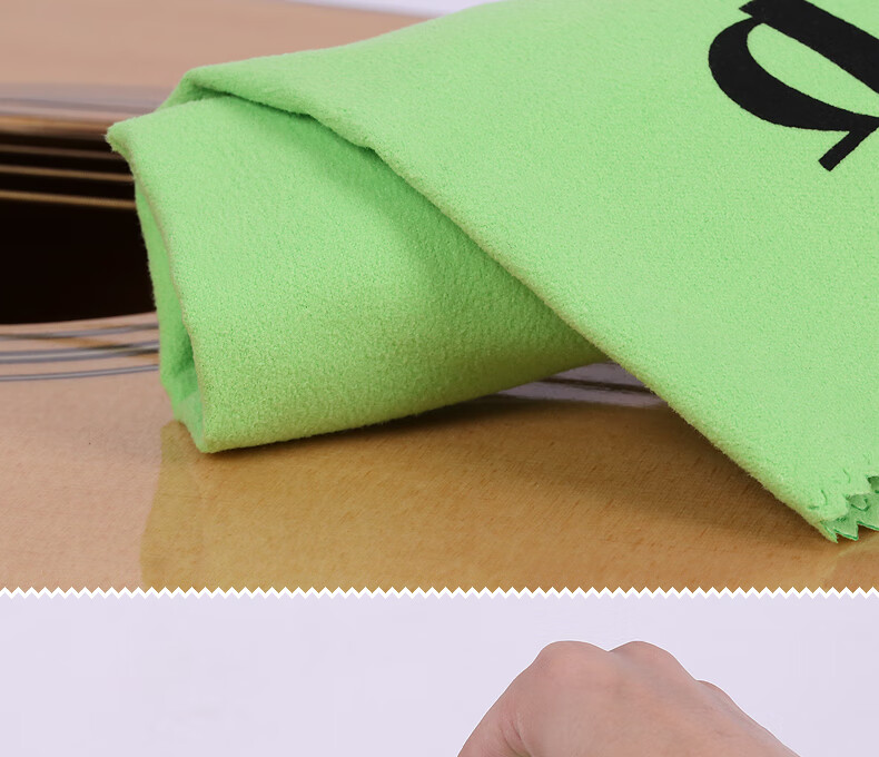 Maneryuepu Cleaning Cloth for Musical Instruments, General Cleaning And Care for Guitar, Ukulele, Violin, Cotton Cloth, 28X30 Cm, Pack of Three 11