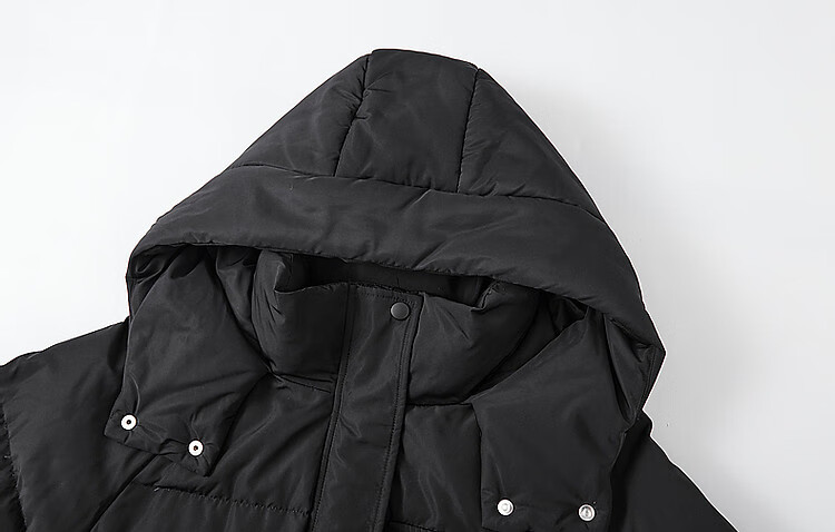 DME High Warmth Battle Robe Winter Cold-Resistant 90% Duck Down Adjustable Waist Large Patch Pocket Petite Women's Down Jacket 3