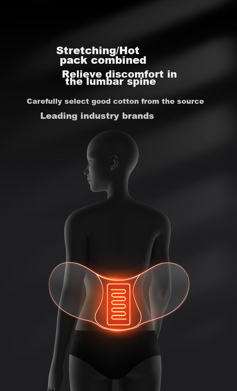 JAGO Heating Back Pillow, Lumbar Disc Support Pad, Lumbar Muscle Strain Relief, Waist Support Cushion, Back Support Pad 4