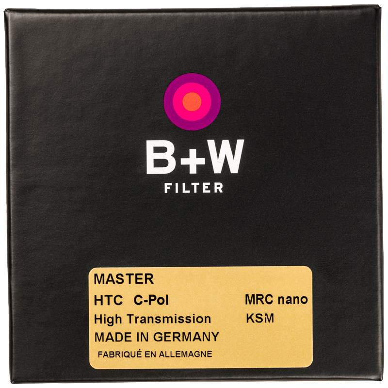 B+W 72MM CPL Polarizing Filter, Master Anti-Reflective, German-Made MRC Nano Filter, Photography Camera Lens Accessory, High-Definition Anti-Glare