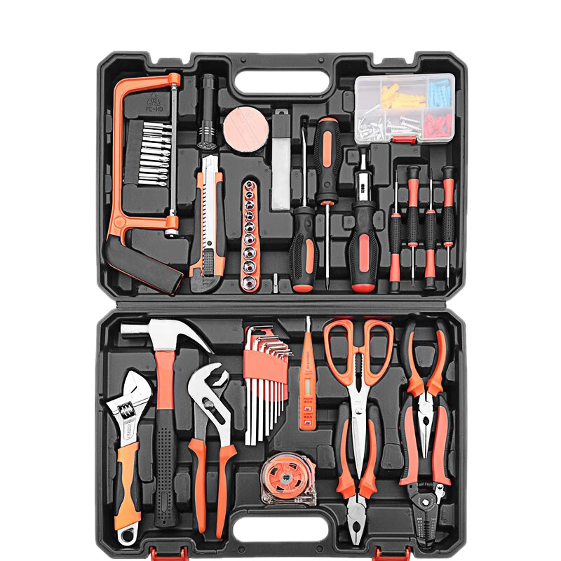 GREENER Household Tool Kit Set, Hardware Tools, Multi-Functional Electrician And Carpenter Repair Kit (Premium Edition)