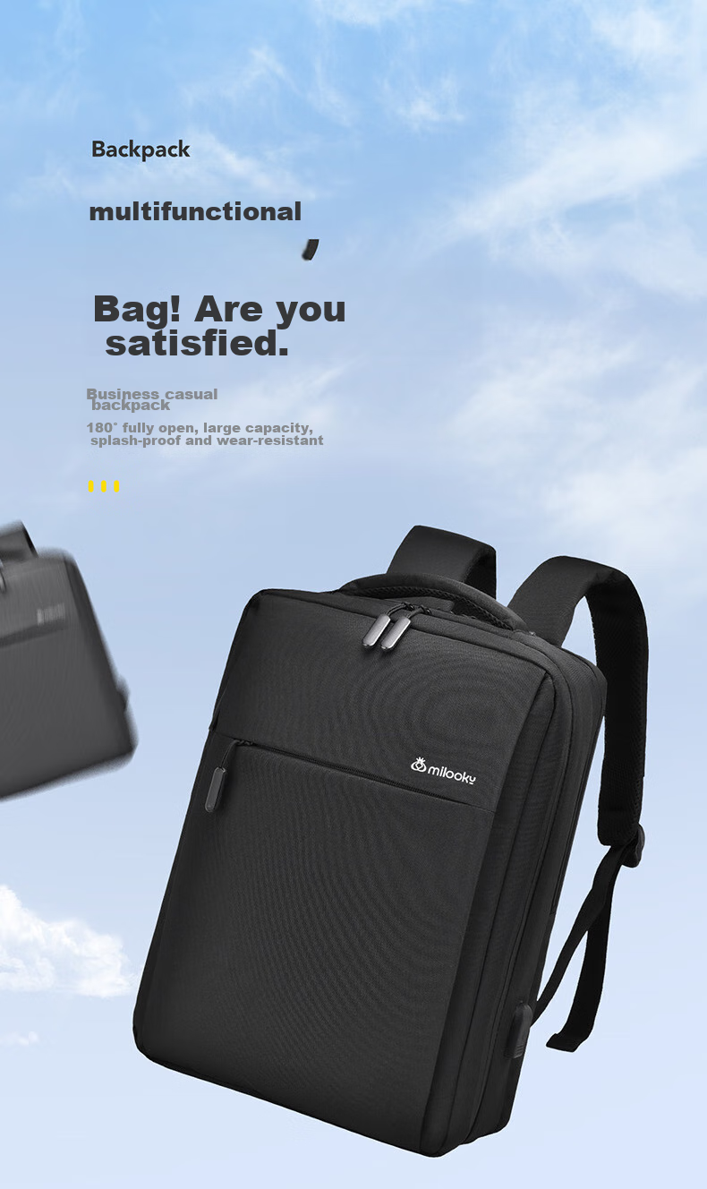 Diigongfang Laptop Backpack for 14/15.6/16 Inch Notebooks, Compatible with Apple, Lenovo Legion, ASUS, Dell, HP, Shadow Elf Gaming Laptops, Large Capacity Backpack 1