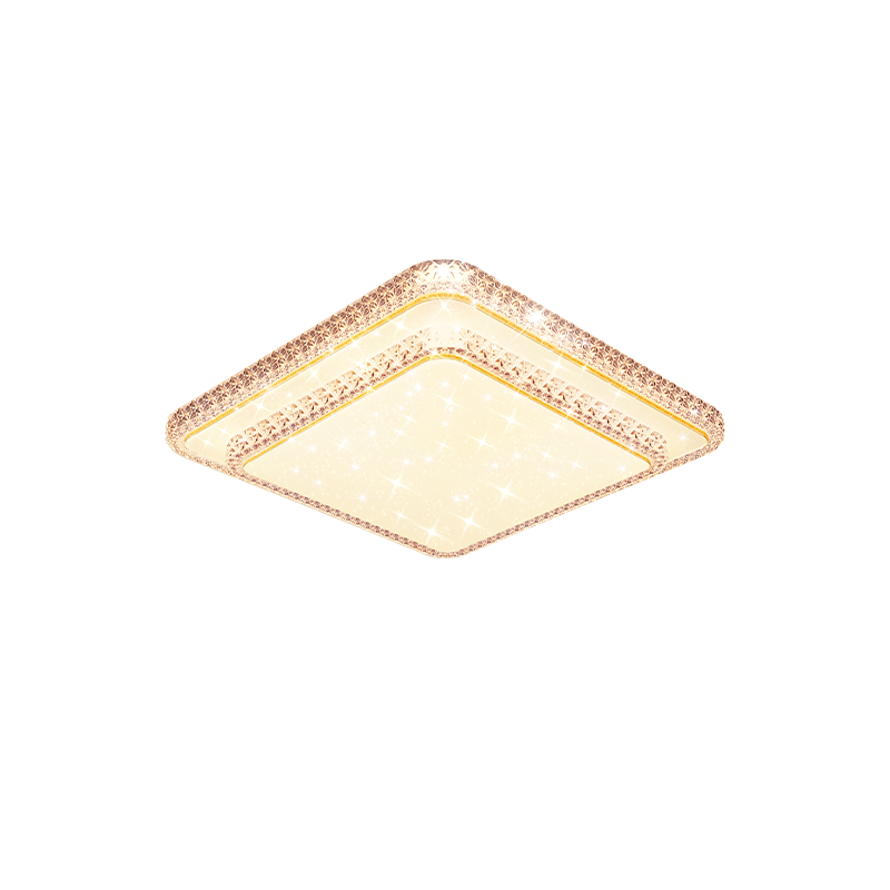 NVC LED Ceiling Light, Modern Minimalist Design for Bedroom, Study Room, Dining Room, Comfortable Lighting, Full Spectrum, Eye Protection, Smart Control