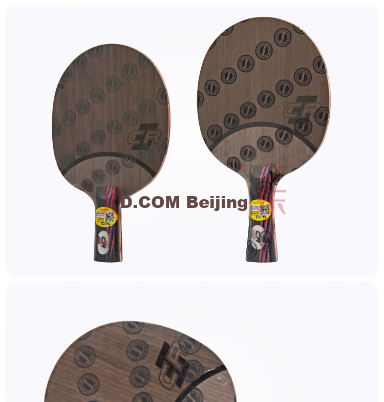 Stiga Carbon Table Tennis Blade Penhold Grip, Red And Black Carbon King 7.6 CR Offensive Type 4