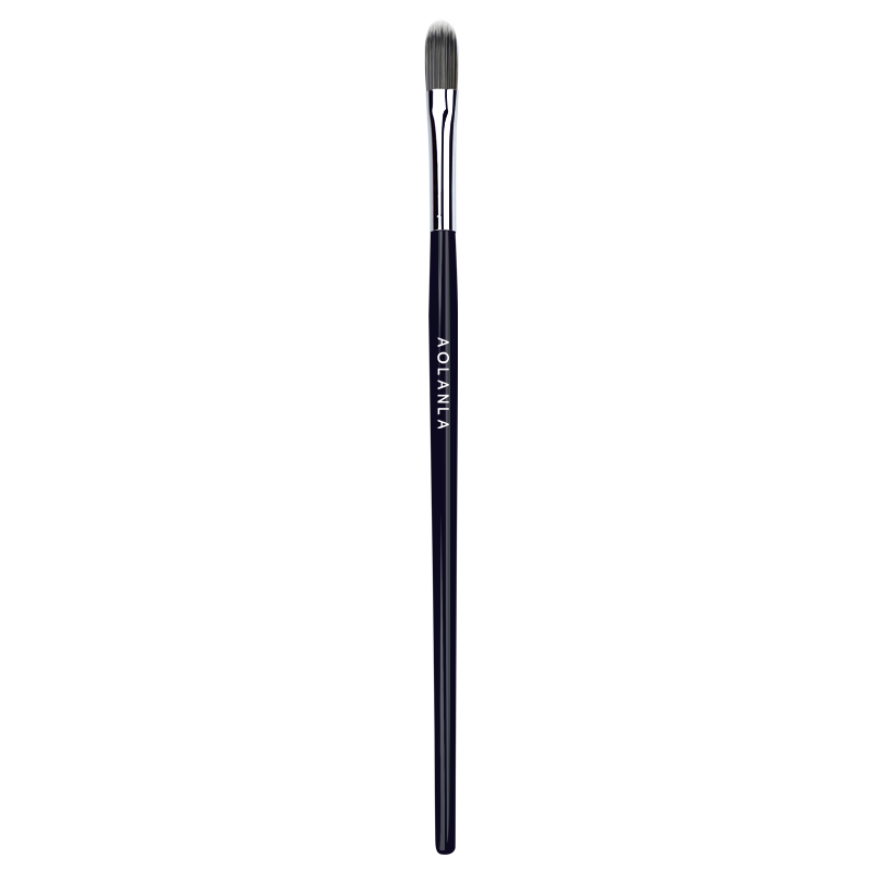 AOLANLA Master Series Professional Concealer Brush Flat Small Brush Head for Covering Acne Marks, Pits, Spots, Nasolabial Folds And Contouring Makeup Brush
