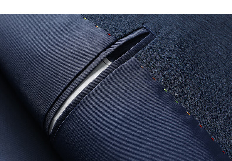 FIRS Men's Suit, Slim Fit Spring And Autumn Style, Business Casual Elastic Blazer for Young Men, Professional Outerwear Jacket, Suit Coat 11