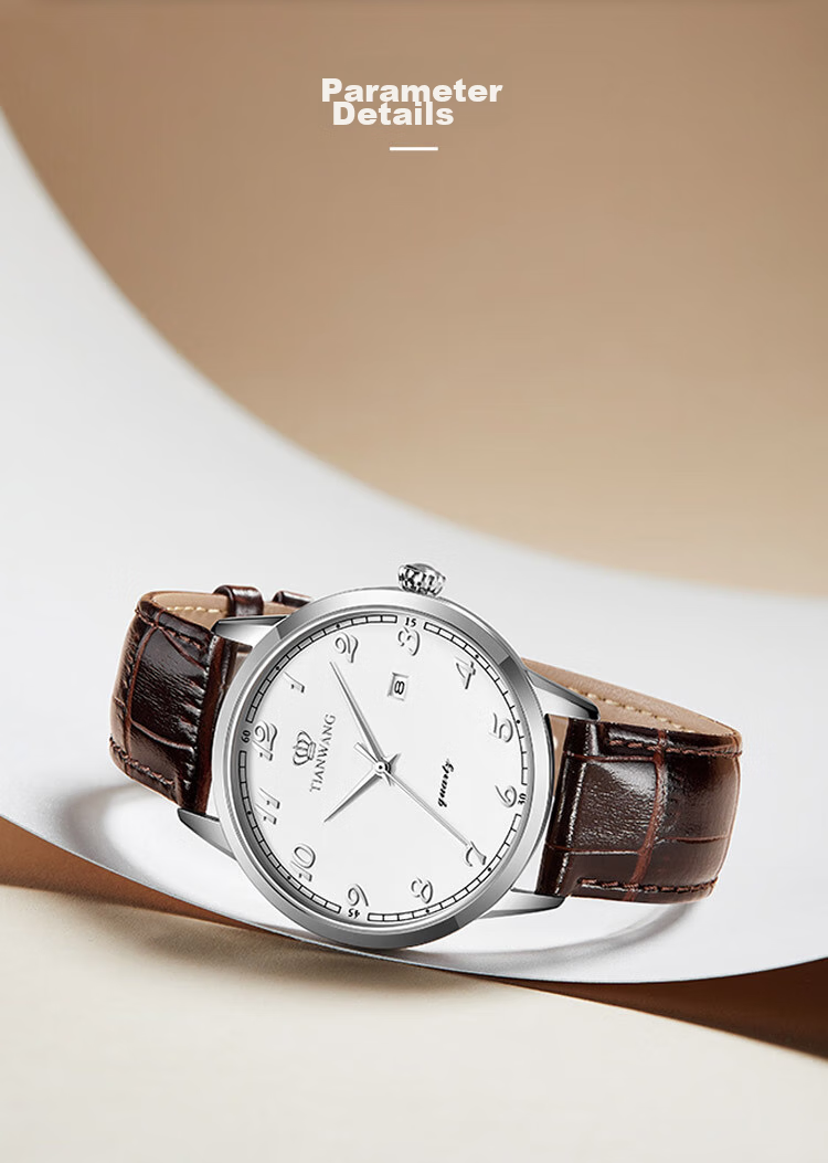 TIAN WANG Men's Watch, Student Watch Canghai Series Leather Strap Quartz White GS3886S.D.LC1.W 11