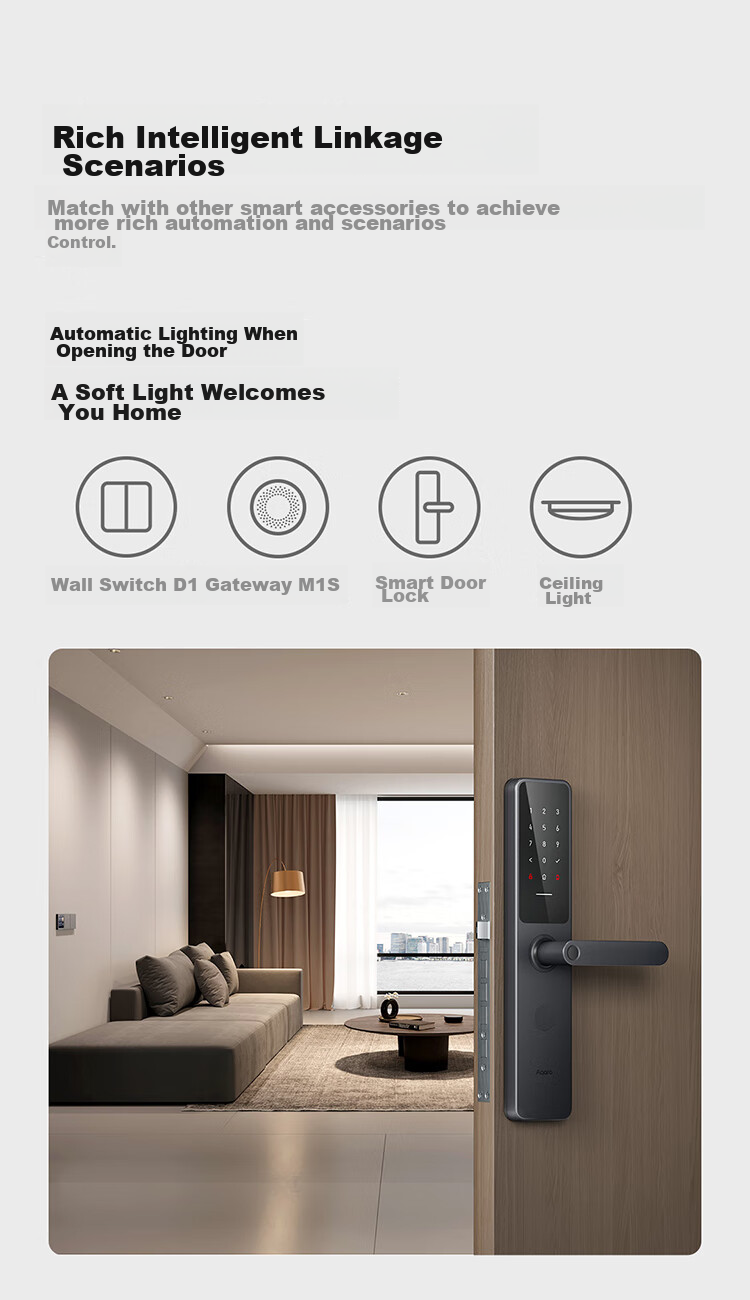 Aqara Smart Switch D1 Double Key for Neutral Wire, Integrated with Mijia APP/iPhone HomeKit, Remote Control Switch, White 11