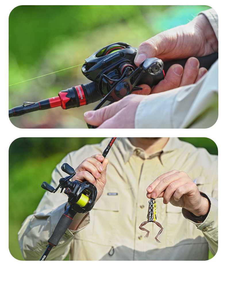 KastKing Glory Knight Baitcasting Reel, Magnetic Brake Fishing Line Reel, Long-Casting Anti-Pop-Up Reel for Bass And Snakehead Fish 8