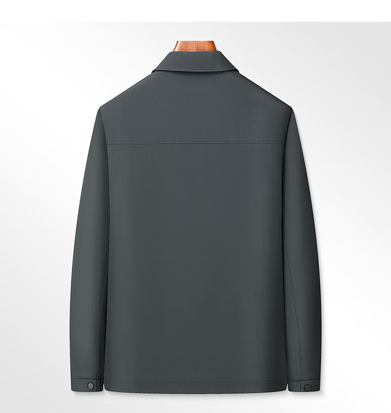 FIRS Anti-Wrinkle Windproof Men's Jacket Spring Autumn Lapel Business Casual Commuter Workwear Coat 6
