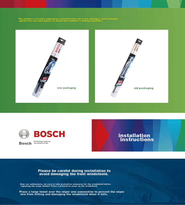 BOSCH Shenyi Six-In Wiper Blade 24/20 (For Audi A4L/Q5/07-14 BMW X5/19 And Later Sagitar) 7