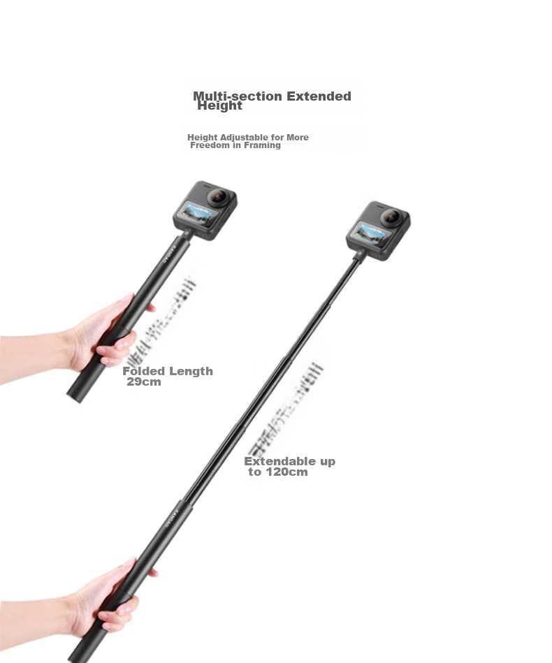 KanDao Sees A 120cm Selfie Stick with 1/4 Connection Port 4