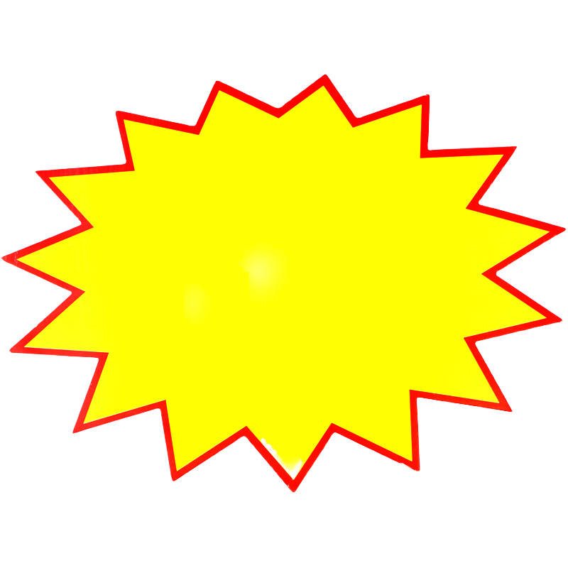 [Lowest Price Online] TRNFA Blank Version, 50 Extra-Large Explosion Stickers/supermarket Thickened Price Tags, POP Advertising Paper Price Reduction Signs/price Labels