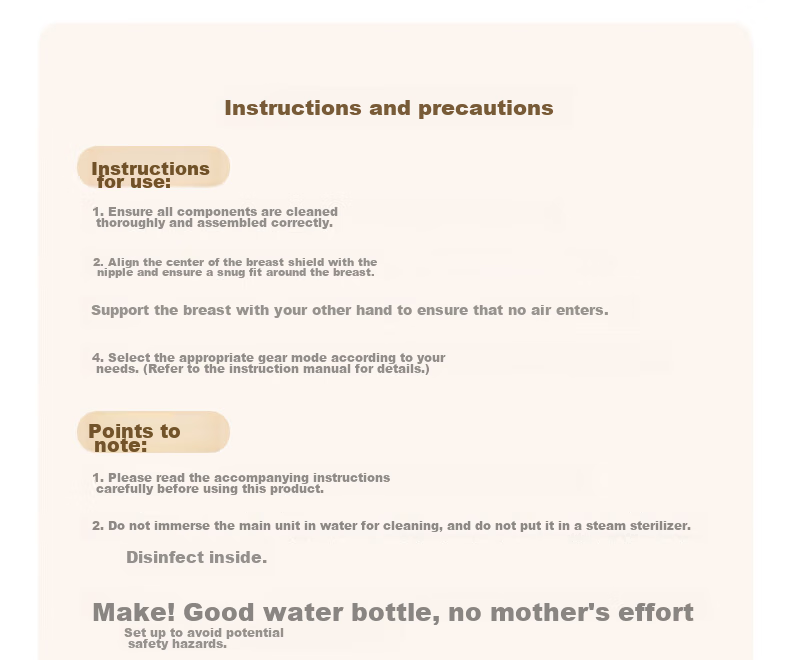 Dora Bela Electric Breast Pump, Double-Sided Painless Fully Automatic High-Suction Milk Extractor, Variable Frequency Breast Milk Suction Device, Postpartum Massage And Milk Collectio 25