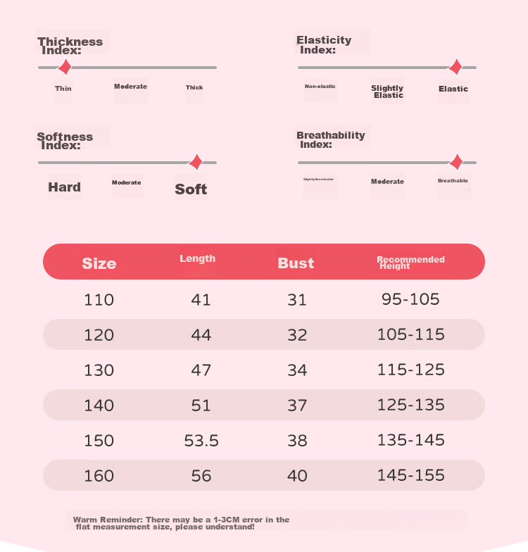 LangSha Children's Tank Top for Girls, Summer Thin Modal Undershirt Camisole Two-Piece Set, Pink Bunny Design, Size 140 5