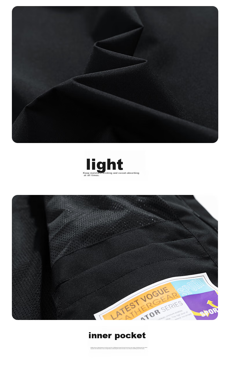 JEEP SPIRIT Men's Jacket, Spring And Autumn Outerwear, Casual Versatile Trendy Hooded Outdoor Menswear, Black, Size L 25