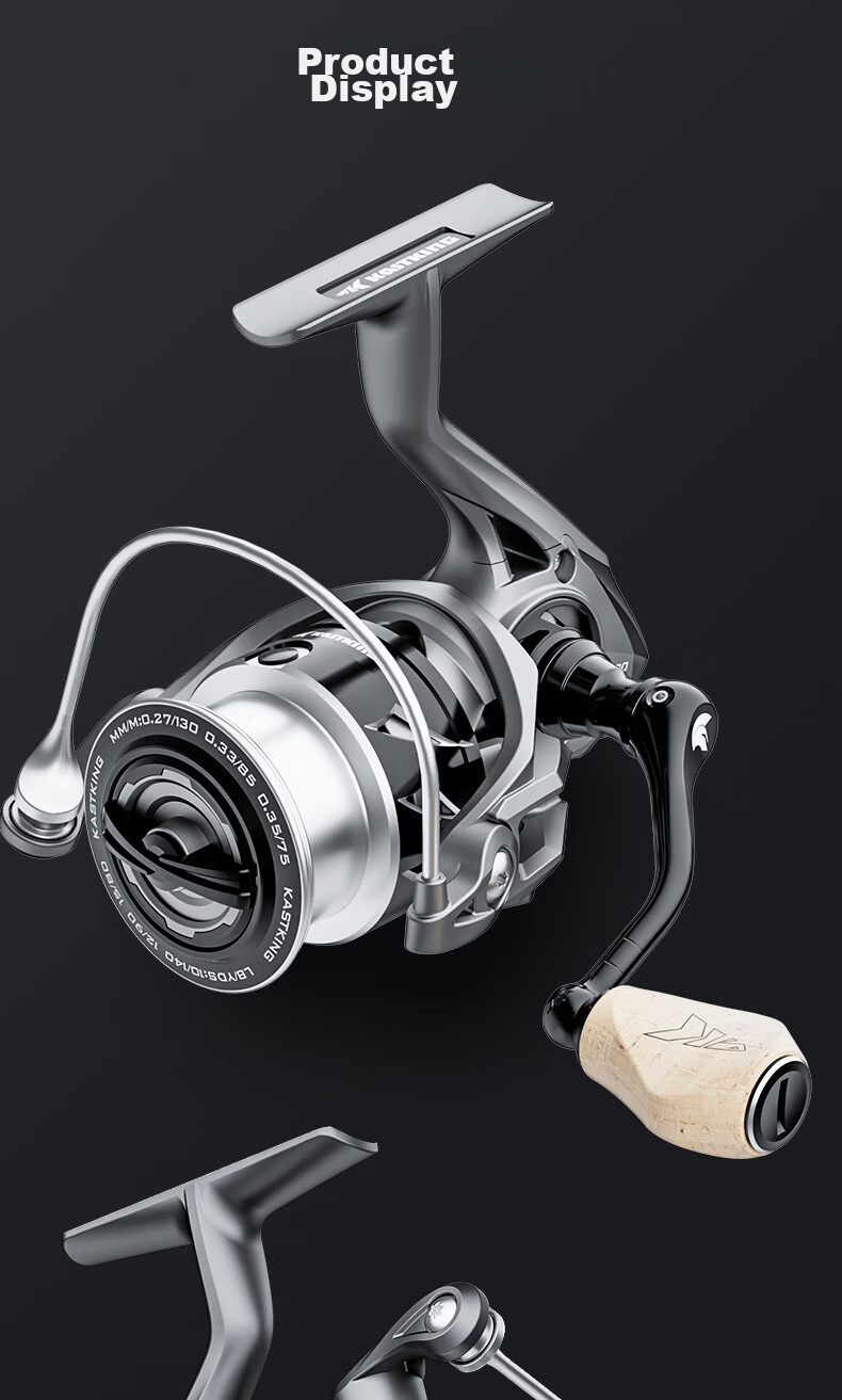 KastKing Kastingsbada 3rd Generation Spinning Reel, Versatile Ultra-Light Fishing Line Reel, for Micro Fish And Bass, Long-Distance Casting Fishing Reel 14