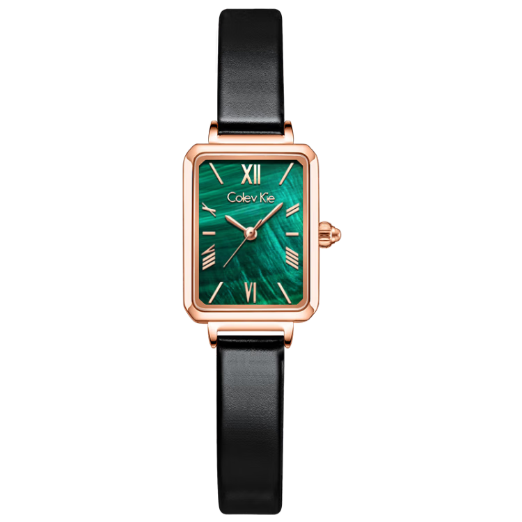 Colevkie Women's Watch, New Style for Ladies, Small Green Dial Brand, Top Ten Light Luxury Niche High-End Feel, Birthday Gift