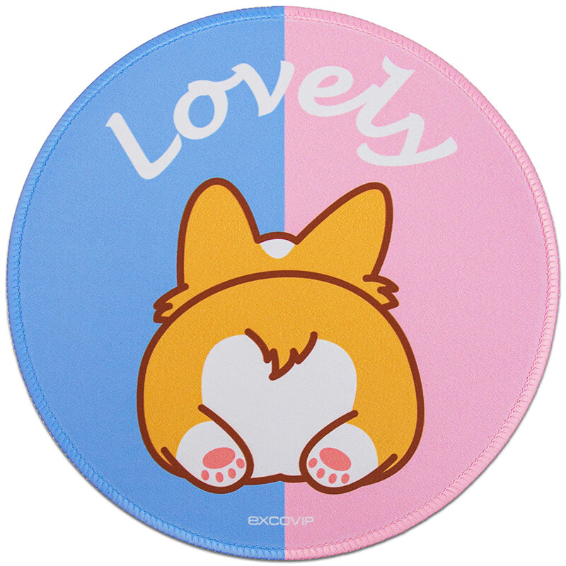 EXCO Cartoon Anime Mouse Pad Effort Mini Small Rectangular Edge-Locked Computer Office Cute Small Desktop Gaming Laptop Mat 0675 2